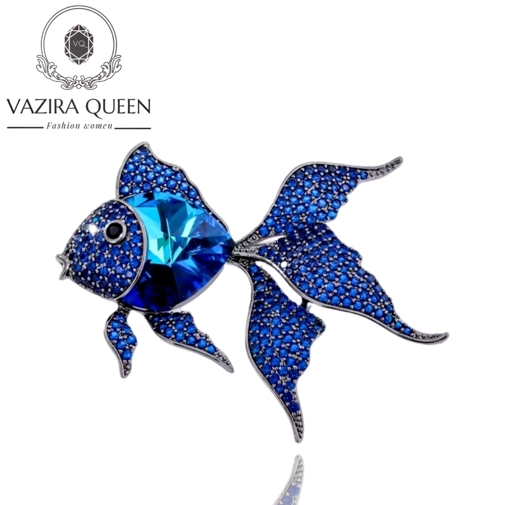 VQ Fish Brooch